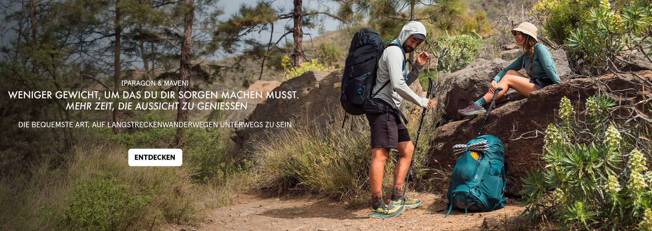 Die bequemste Art, auf Langstreckenwanderwegen unterwegs zu sein