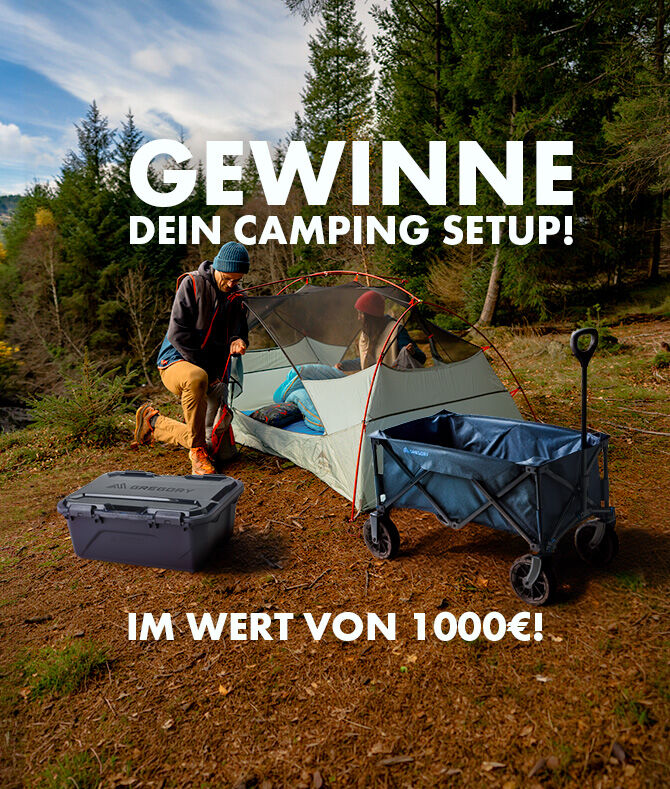 contest festival and camping setup