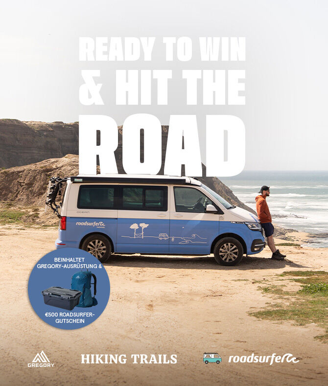 contest Gregory x roadsurfer x Hiking Trails