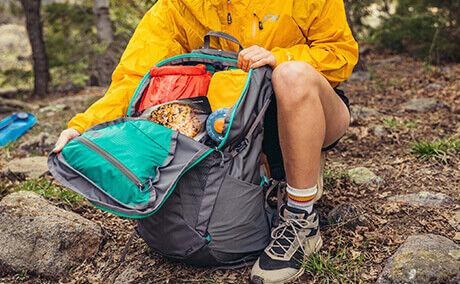 Cremallera en forma de U para un acceso fácil