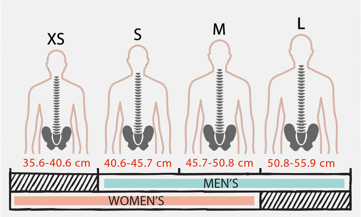 Gregory backpack store size chart