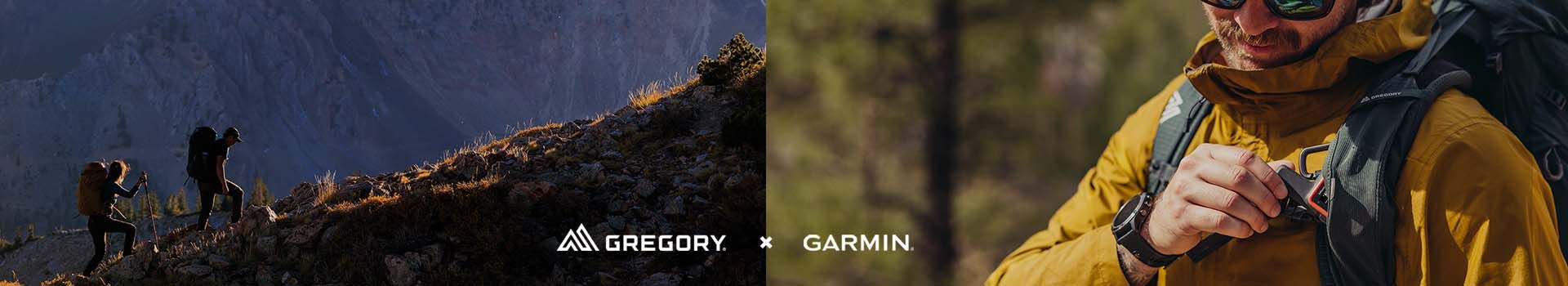 Collaboration between Gregory Mountain Products and Garmin InReach