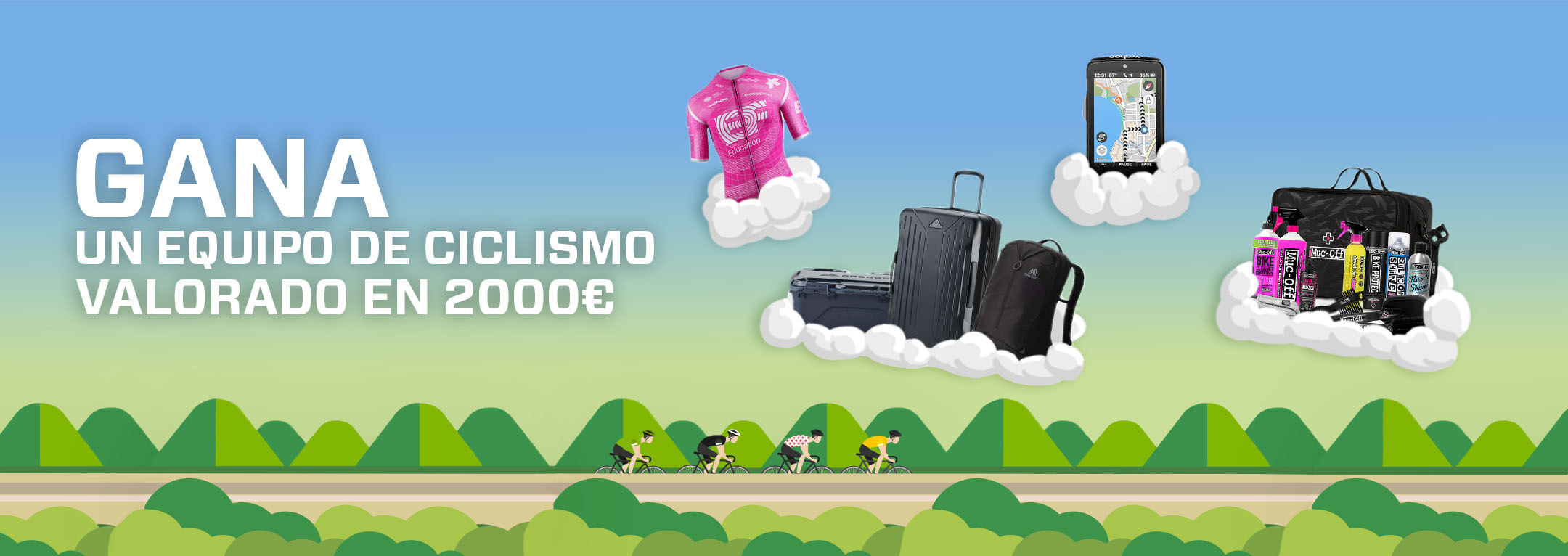 Contest Gregory x EF Pro Cycling