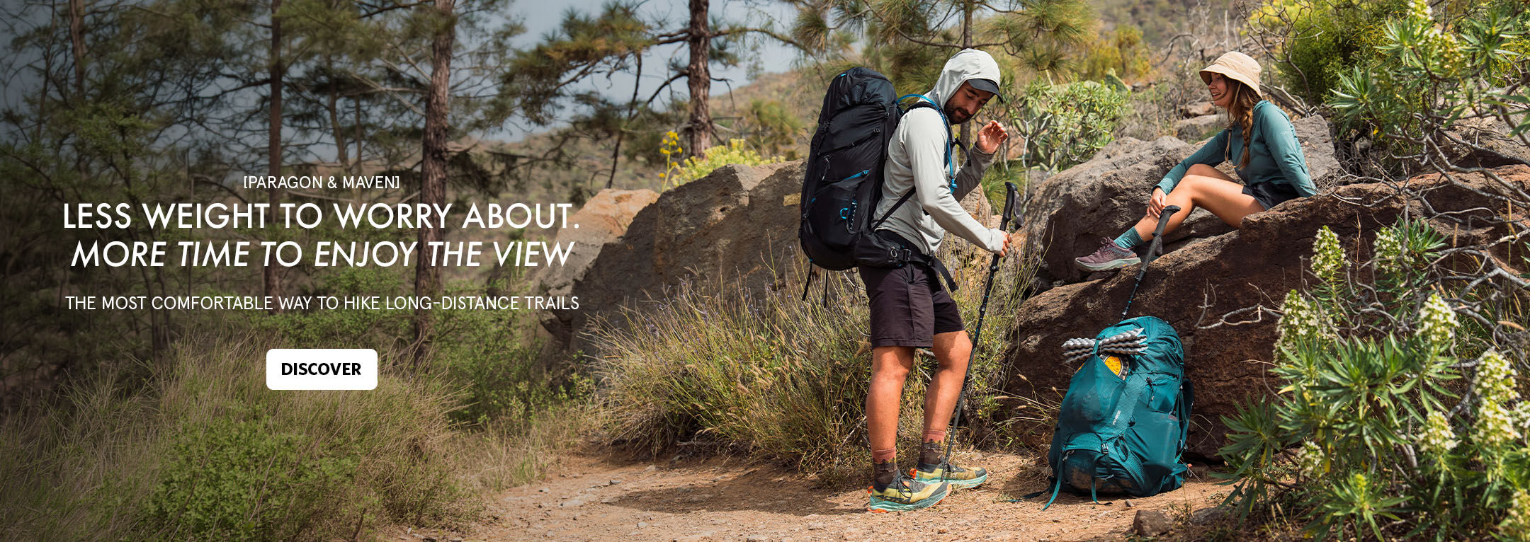 The most comfortable way to hike long-distance trails