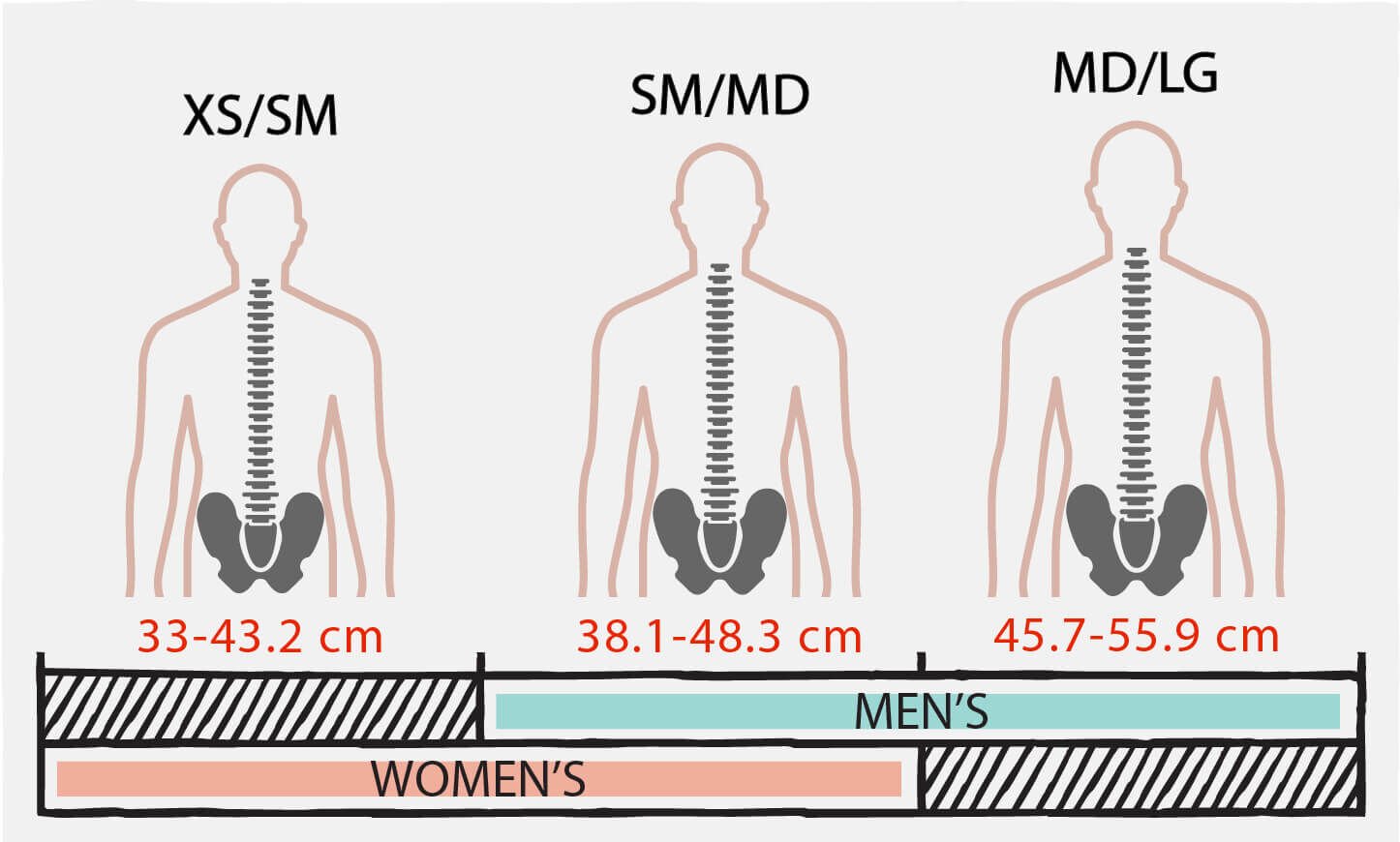 Size Chart- Gregory- Backpacks - Liberty Mountain