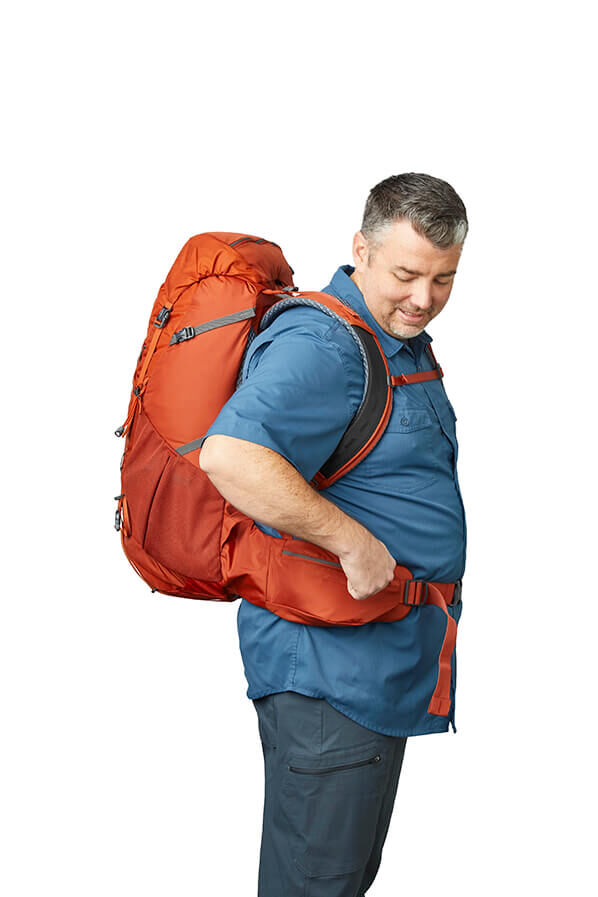 Stout Plus Size 45 Backpack Spark Orange | Gregory UK