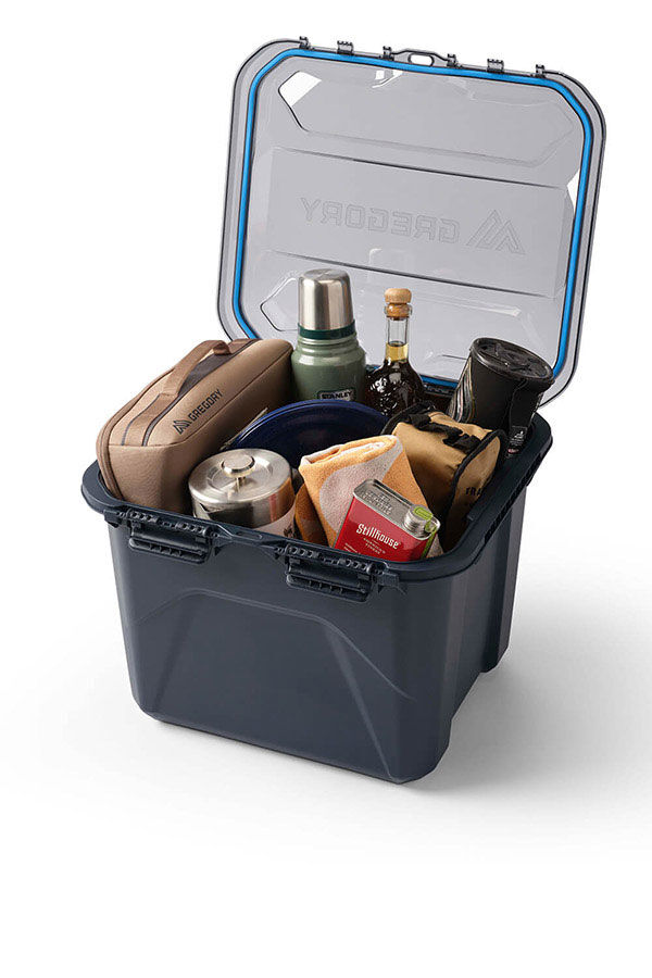 Alpaca Camp Box 50L Camping storage box Slate Blue