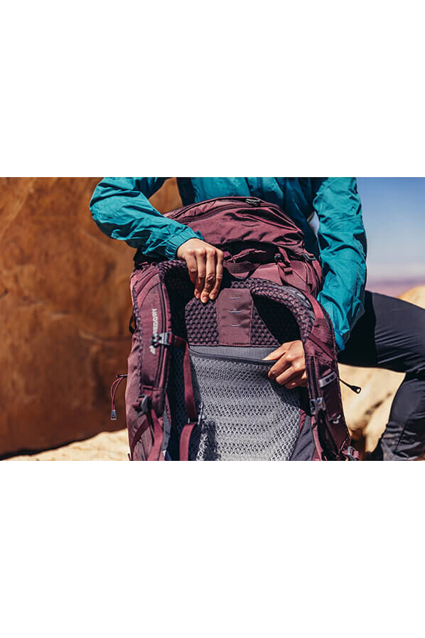 Deva 60 Backpack Fog Grey Grey | Gregory UK