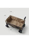 Alpaca Gear Wagon 140L Carrello portaoggetti Slate Blue