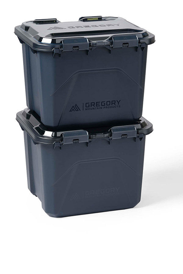 Alpaca Camp Box 50L Camping storage box Slate Blue