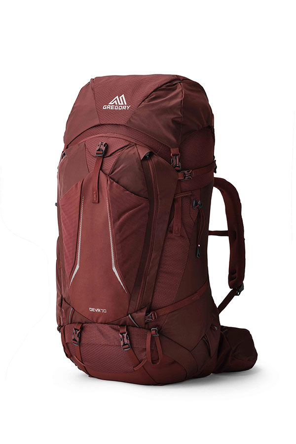 Deva 70L Trekking backpack Garnet Red | Gregory UK