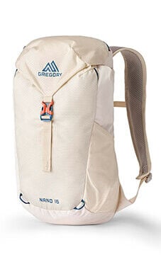 gregory backpack white 5600 Nano 18 Backpack(Sage White) and a side stretch mesh pocket for your water bottle Nano 16L Daypack Chalk White