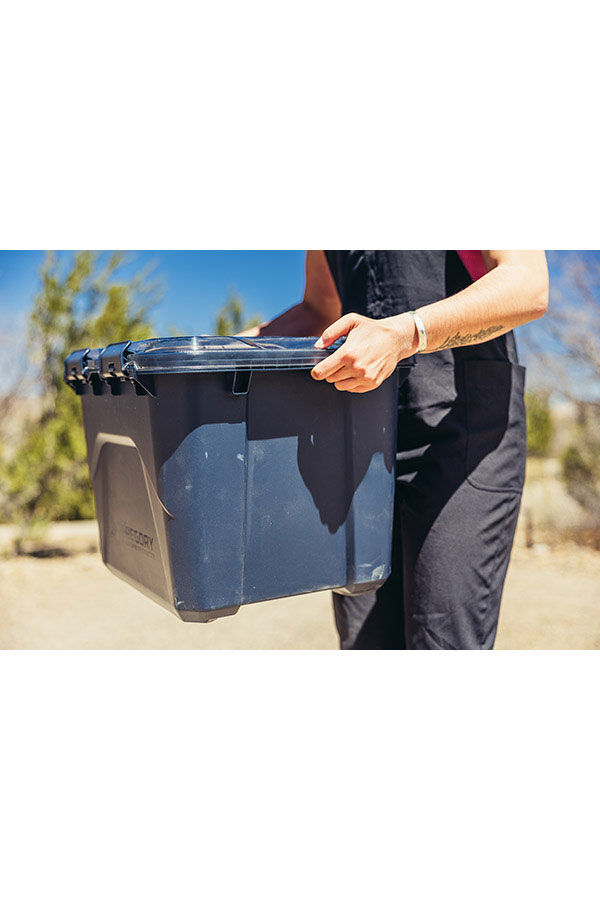 Alpaca Camp Box 50L Camping storage box Nomad Green