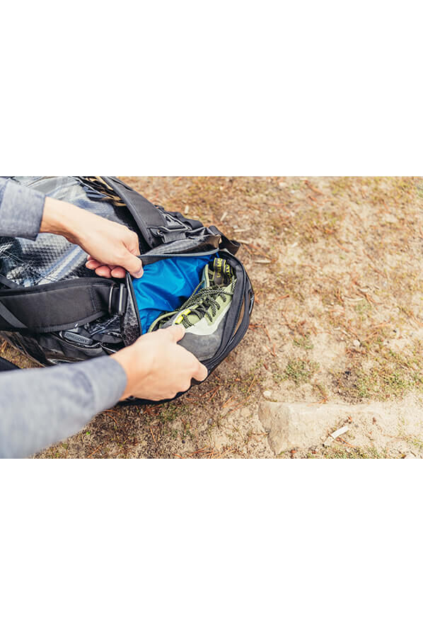 Alpaca 60 Duffle Bag Obsidian Black Black | Gregory UK