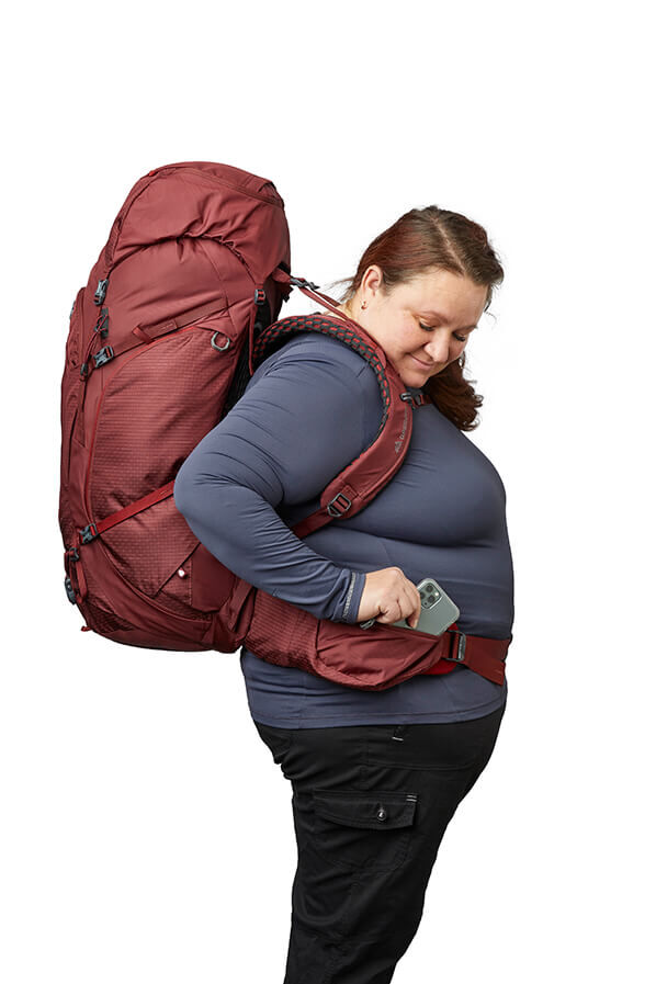 Kalmia Plus 60 Backpack Bordeaux Red | Gregory Belgium