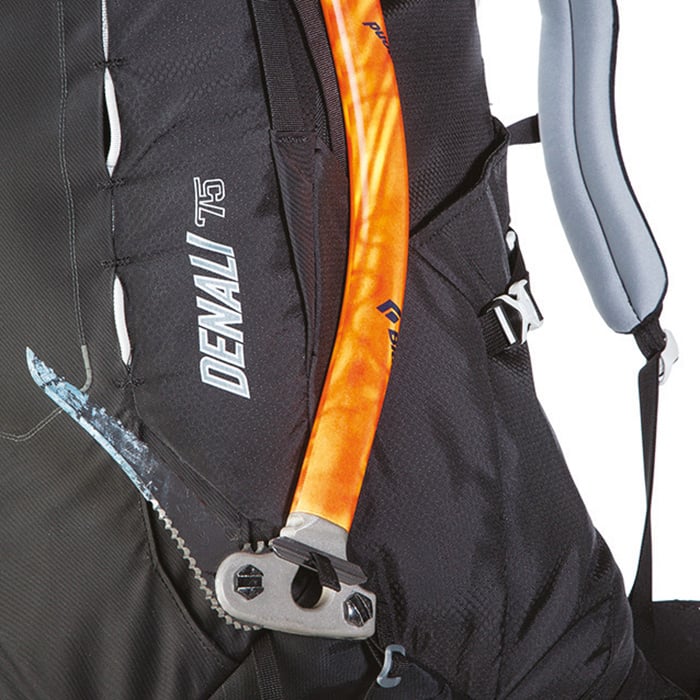 Adjustable ice axe loops