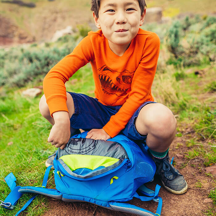 Dedicated lower compartment for quick access to sleeping bag or extra layers