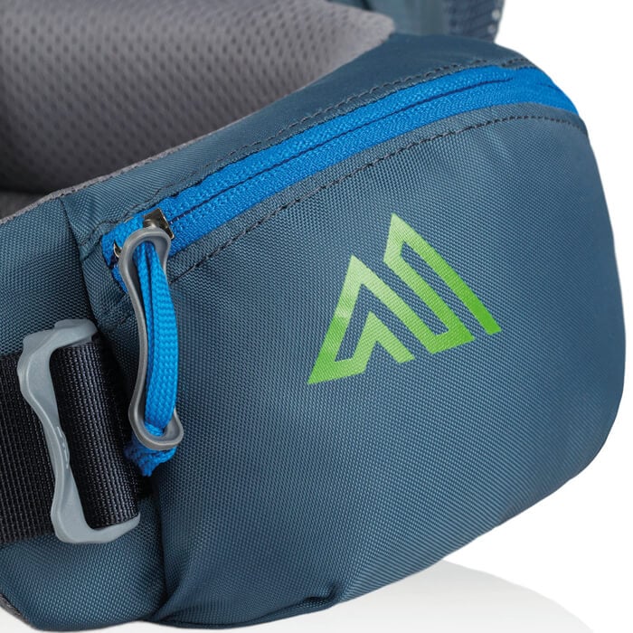 Dual zippered hipbelt pockets