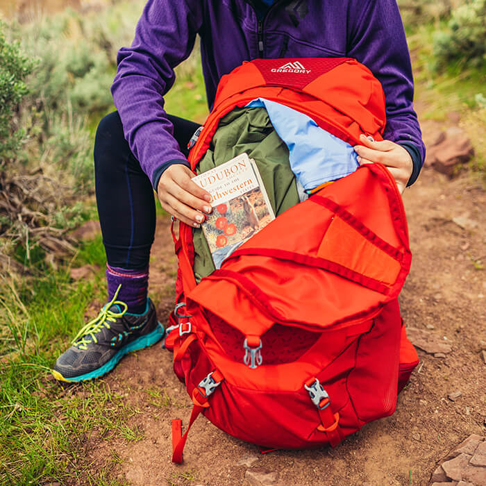 Full body U-Zip main opening on front of bag for easy unloading when you get to camp