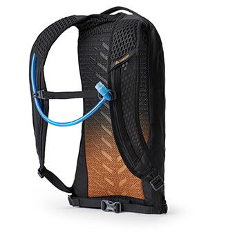 Breathable Backpanel - Stay cooler, longer with a custom perforated 3D foam backpanel. The 3D dual-layer construction provides space for airflow even with the pack on your back.  Multicolored, dynamic mesh flows seamlessly from the backpanel into the shoulder harness padding.