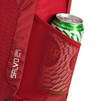 FRONT & SIDE STRETCH MESH POCKETS