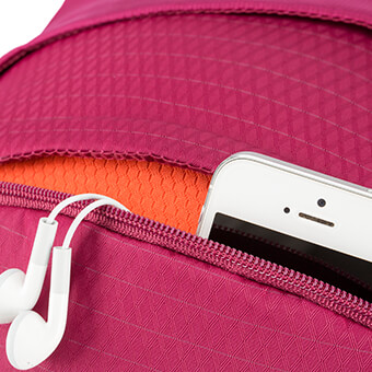 ZIPPERED QUICK ACCESS POCKET
